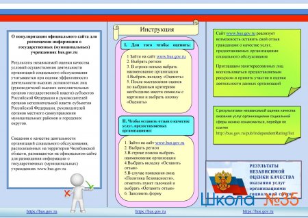 Официальный сайт www.bus.gov.ru